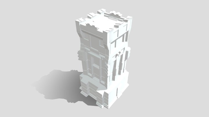 Tower 1 - Low Poly 3D Model