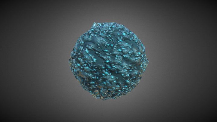Ice Material 3D Model