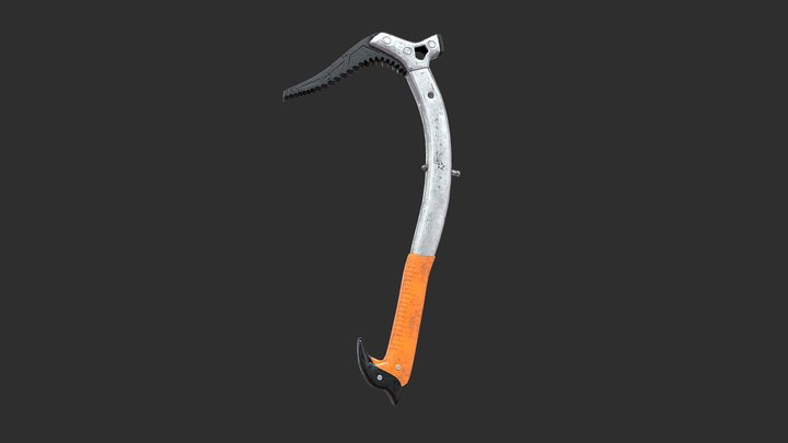 Climbing Ice Axe for Blender 3D Model