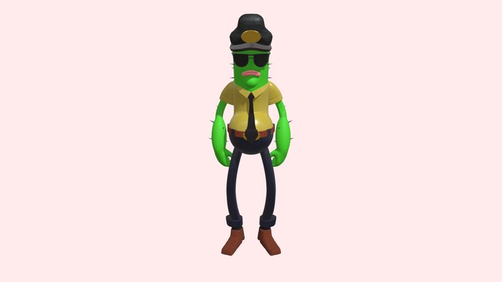 cactus 3D Model