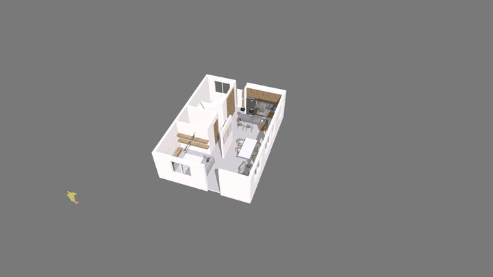 Vivienda Quilmes MD 01 3D Model