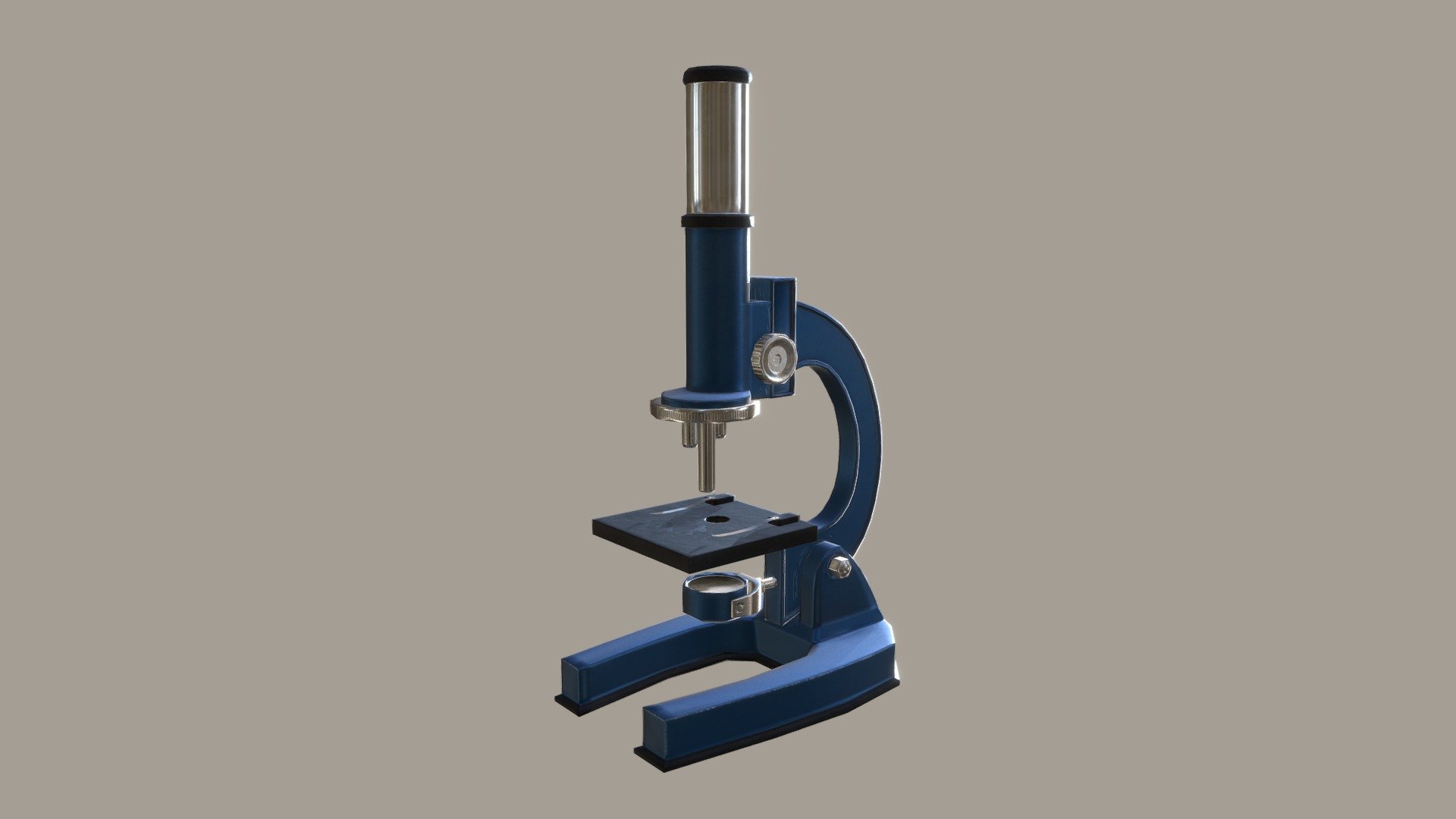Microscope - 3D model by Simus [a9fbf27] - Sketchfab
