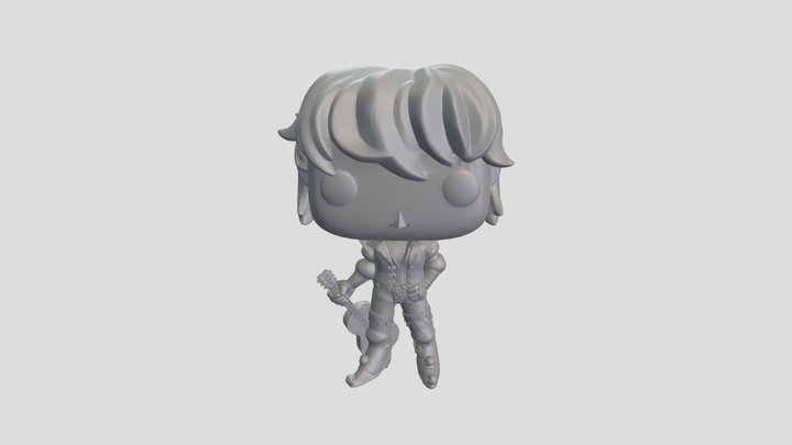 Funko Pop Jester 3D Model