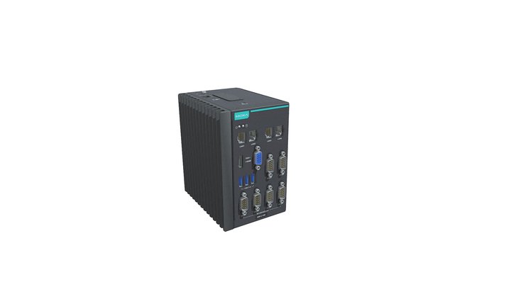 DRP Base + 2LAN / 4 COM 3D Model