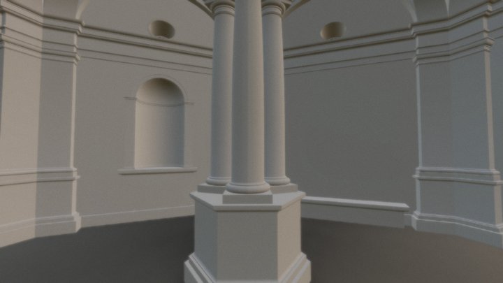 Ermita del Calvario 3D Model