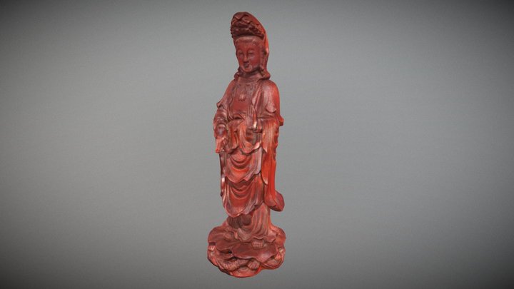 Thai Buddha 3D Model
