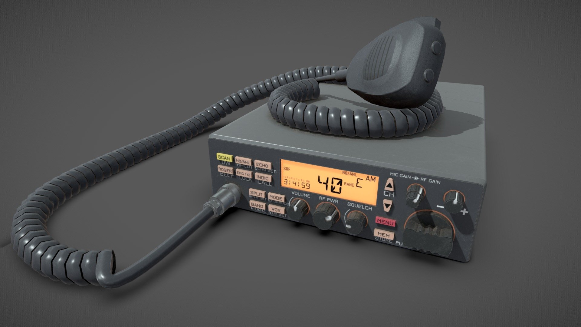 Game Ready Radio - 3D model by Josh_MIller [a9ffa2e] - Sketchfab