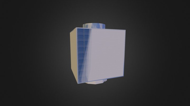 Edificio Cubo Zaragoza.kmz 3D Model