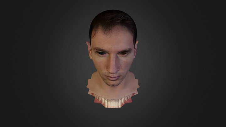 head_messi.obj 3D Model