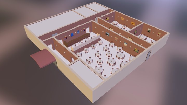 restaurant1 3D Model