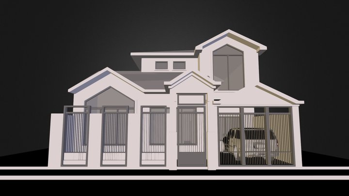 2013-01-14 RESIDENCIA AJILA LOAYZA.dae 3D Model