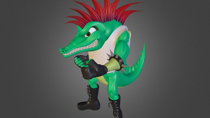 Character Design 3D Model