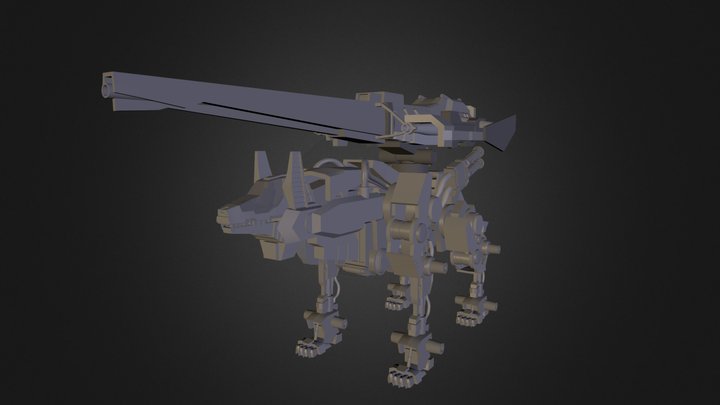 command wolf.zip 3D Model