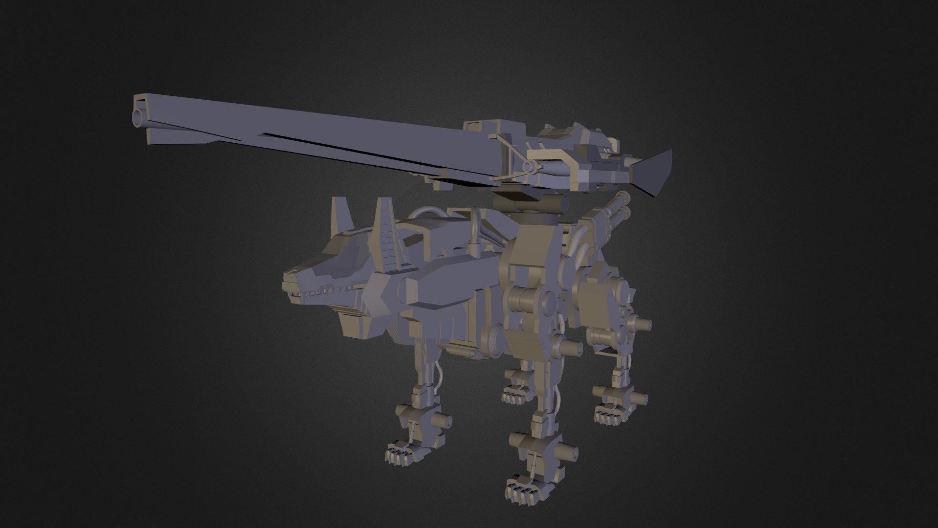 command wolf.zip - 3D model by Gespenste [aYt75Op] - Sketchfab