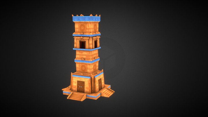 center tower 3D Model