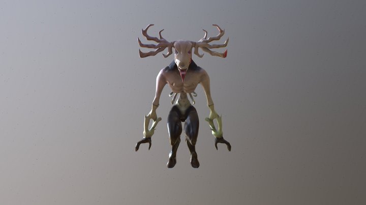 Wendigo 3D Model