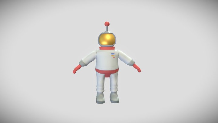 Astronaut - HOMNIK 3D Model