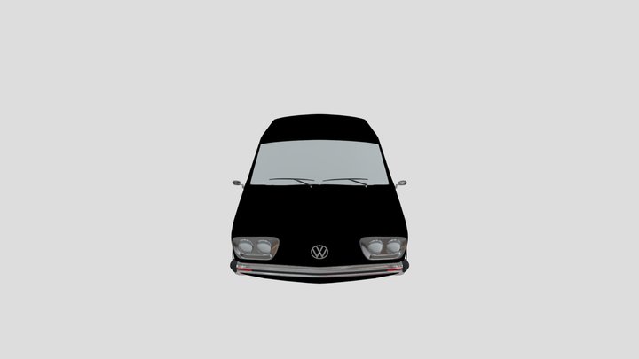 Volkswagen Brasília 1600 3D Model