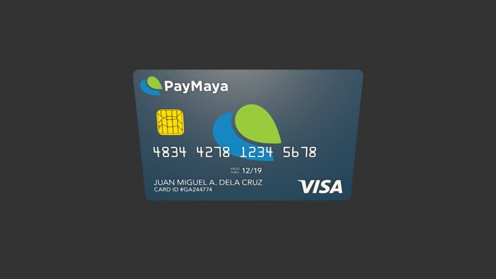 PayMaya Card 2 3D Model
