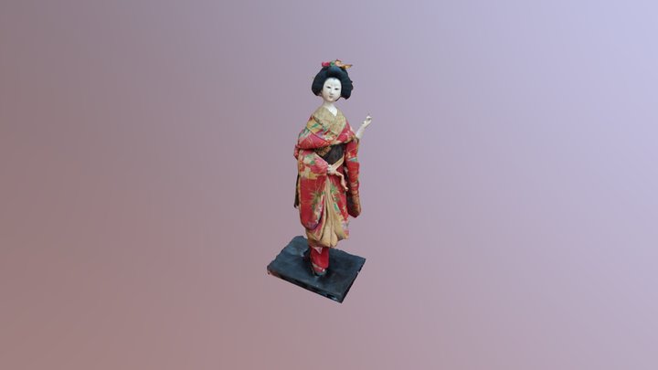 Geisha 3D Model