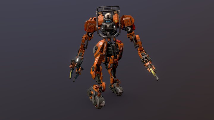 Robot loader 1536 3D Model