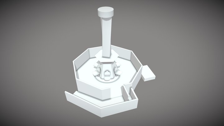 Drop Twist Tower V3 3D Model