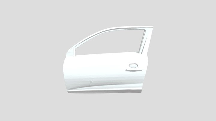 Car Door Design left side 3D Model