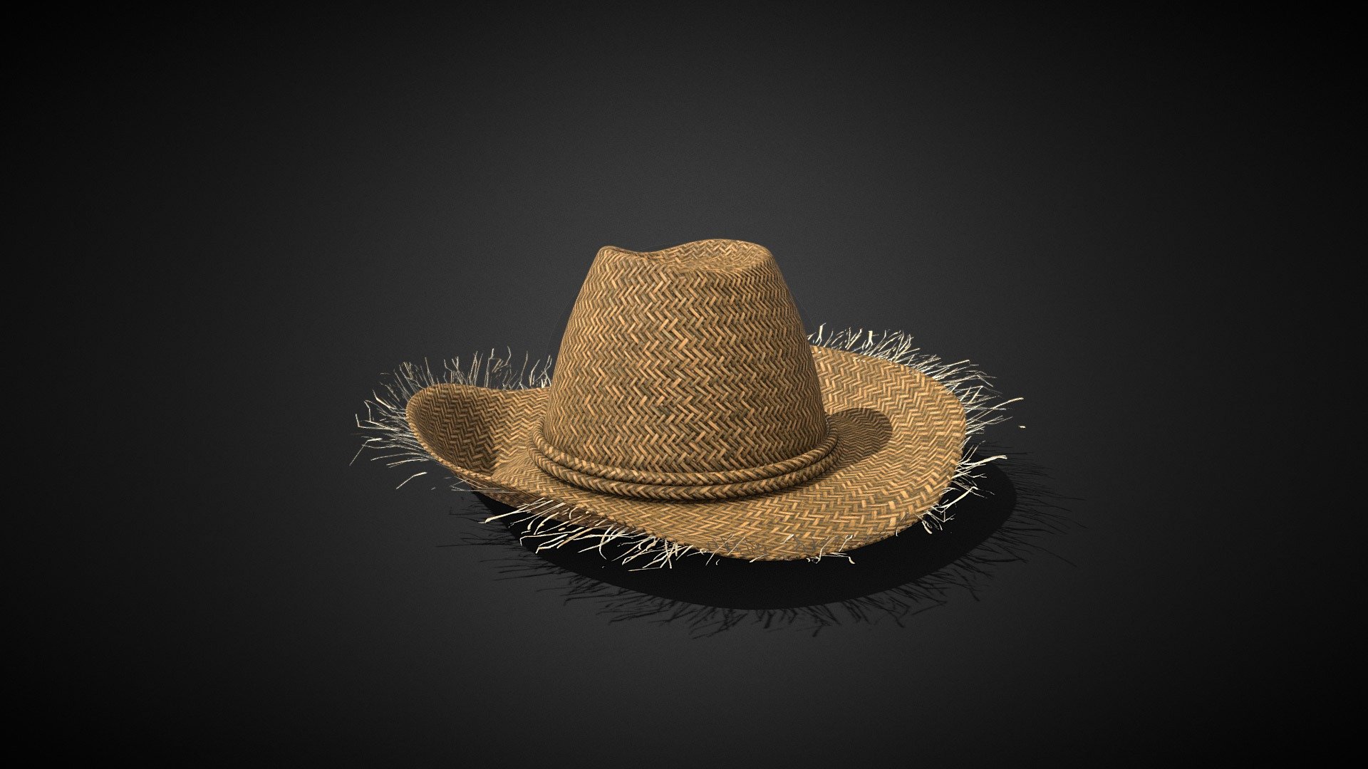 Straw Hat - Download Free 3D model by Annelida [aa05214] - Sketchfab