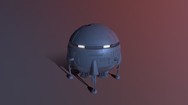 2001 : A space odyssey - ARIES-1B 3D Model
