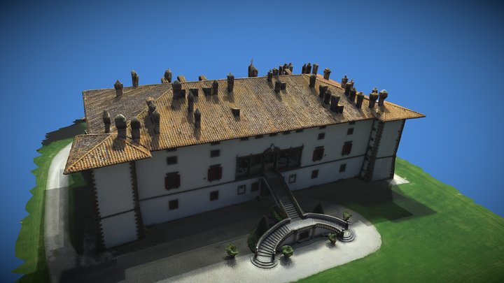 Villa Medicea di Artimino 3D Model