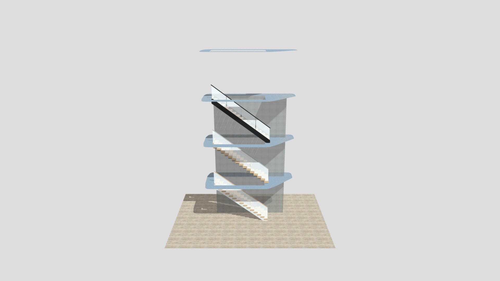 Viewrail Stack_Duo_Cantilever - 3D model by john.olafson [aa08254 ...