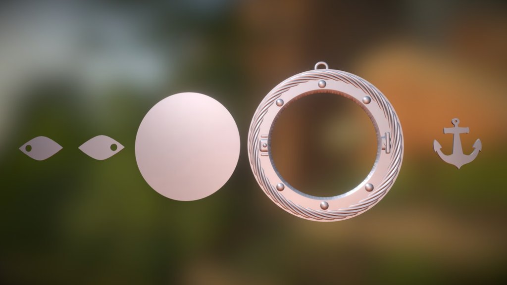 Porthole Ornament