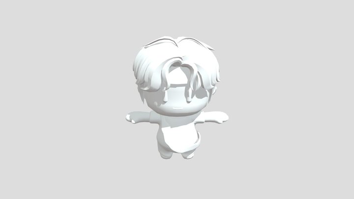 Si Kabayan Character 3D Modeling 3D Model