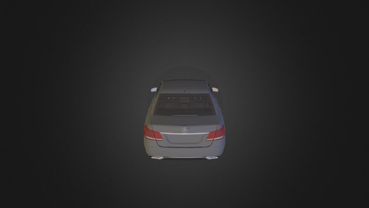Mercedes- Benz- E- Class- Avantgarde 3D Model
