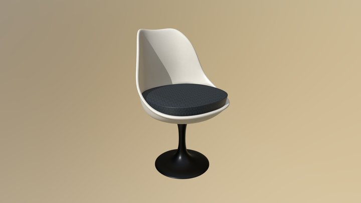 Tulip Chair HP 3D Model
