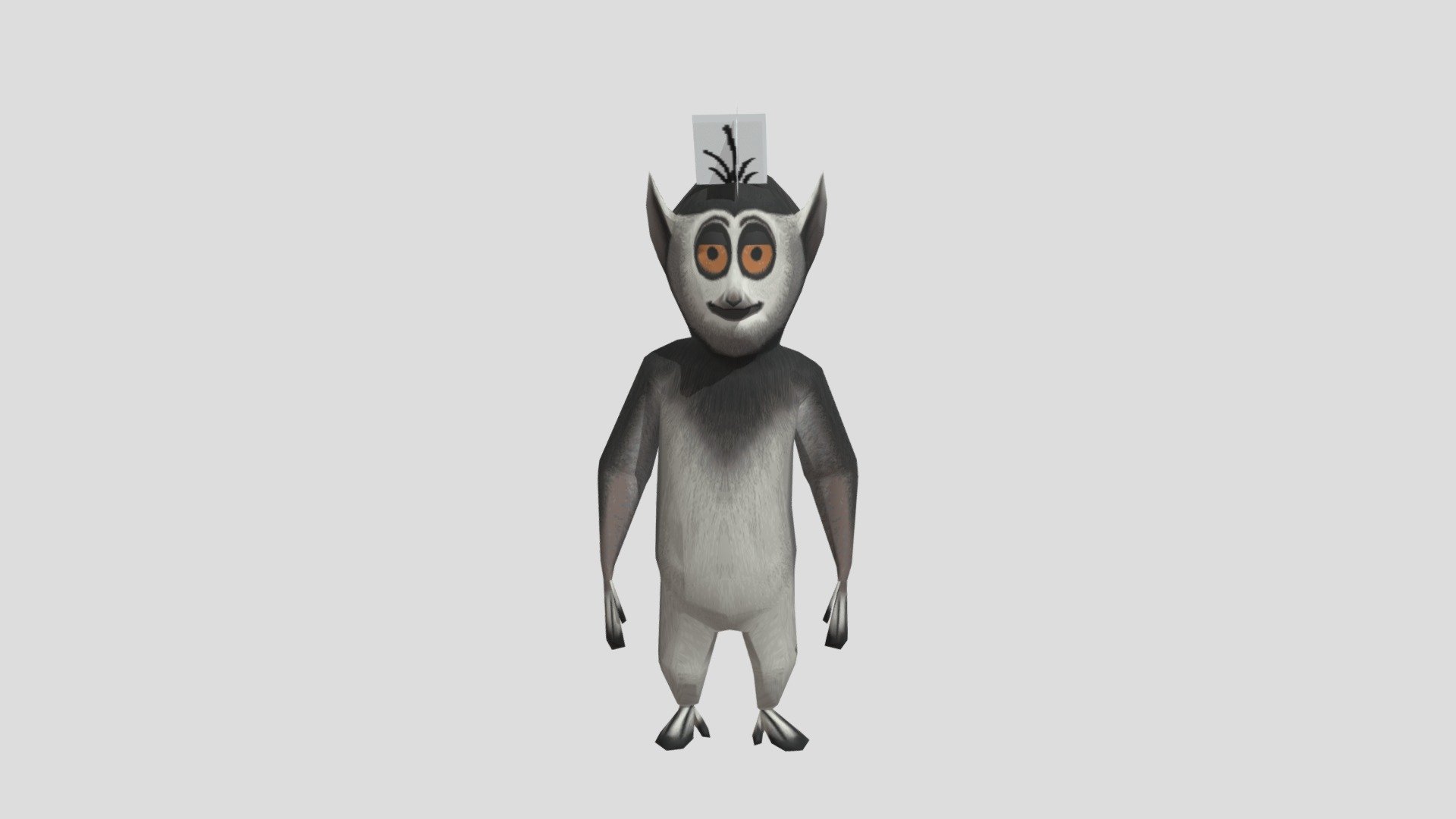 HD King Julien Cartoon Character Wallpaper  Download Free  140085
