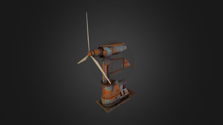 WindTurbine 3D Model