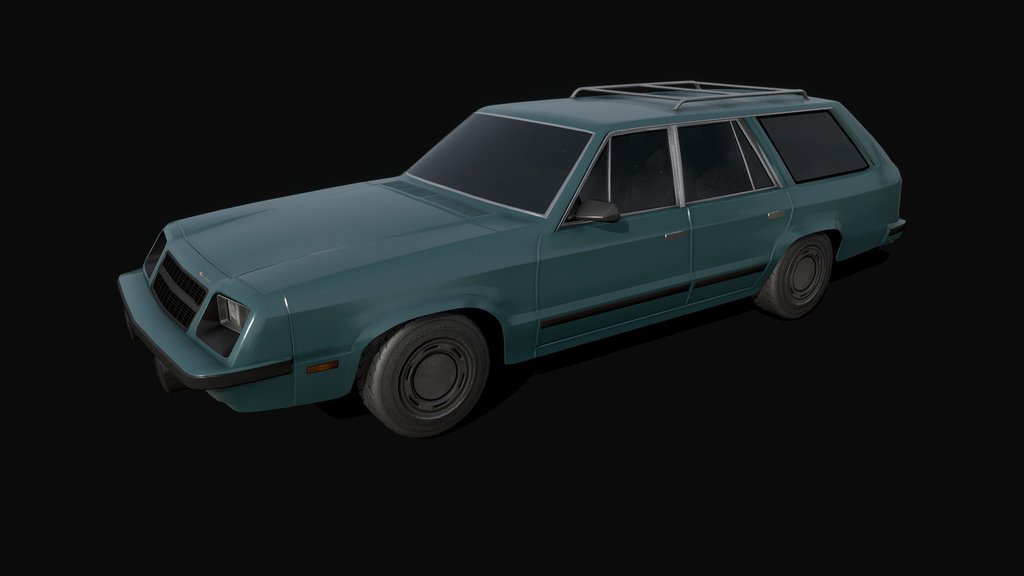 Fairheaven SW '84 - Low poly model