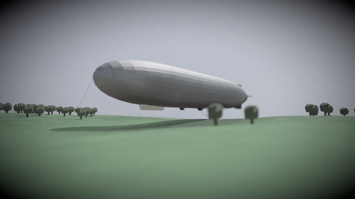 "Zeppelin" Week of 3D model nr.1 3D Model