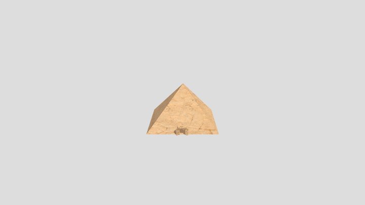 Пирамида Хеопса 3D Model