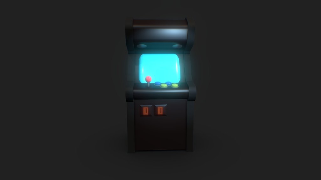 Classic Arcade Cabinet