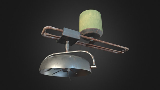 Alcatraz Operating Light 3D Model