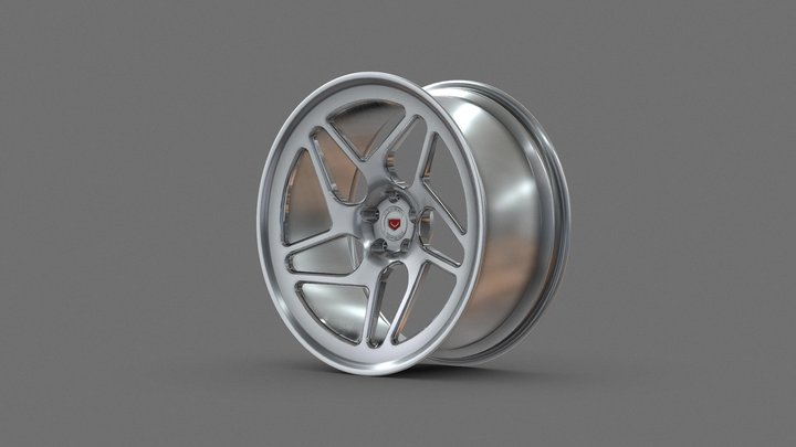 3D Vossen LC104T 3D Model