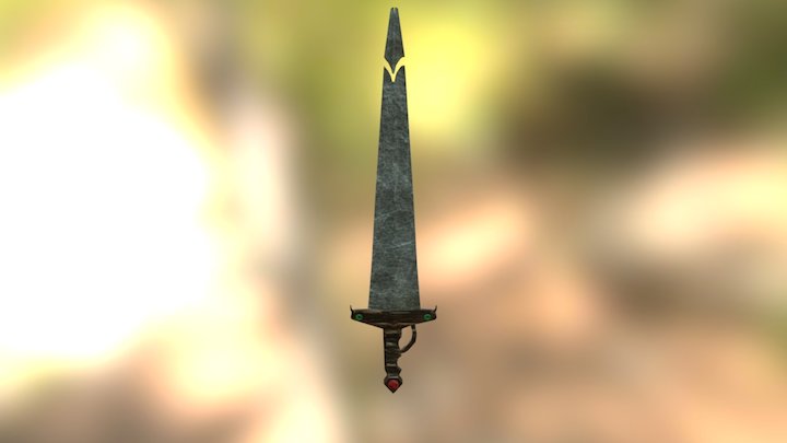 Ancient Sword 3D Model
