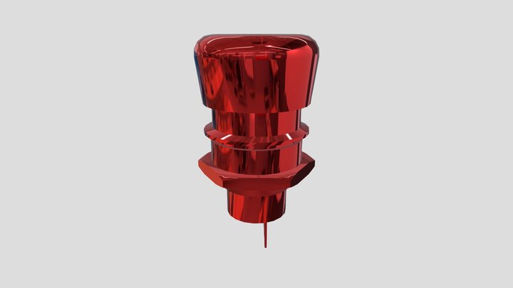 LAS1-AGQ22-11TSB ONPOW emergency push button – Free 3D Model STL