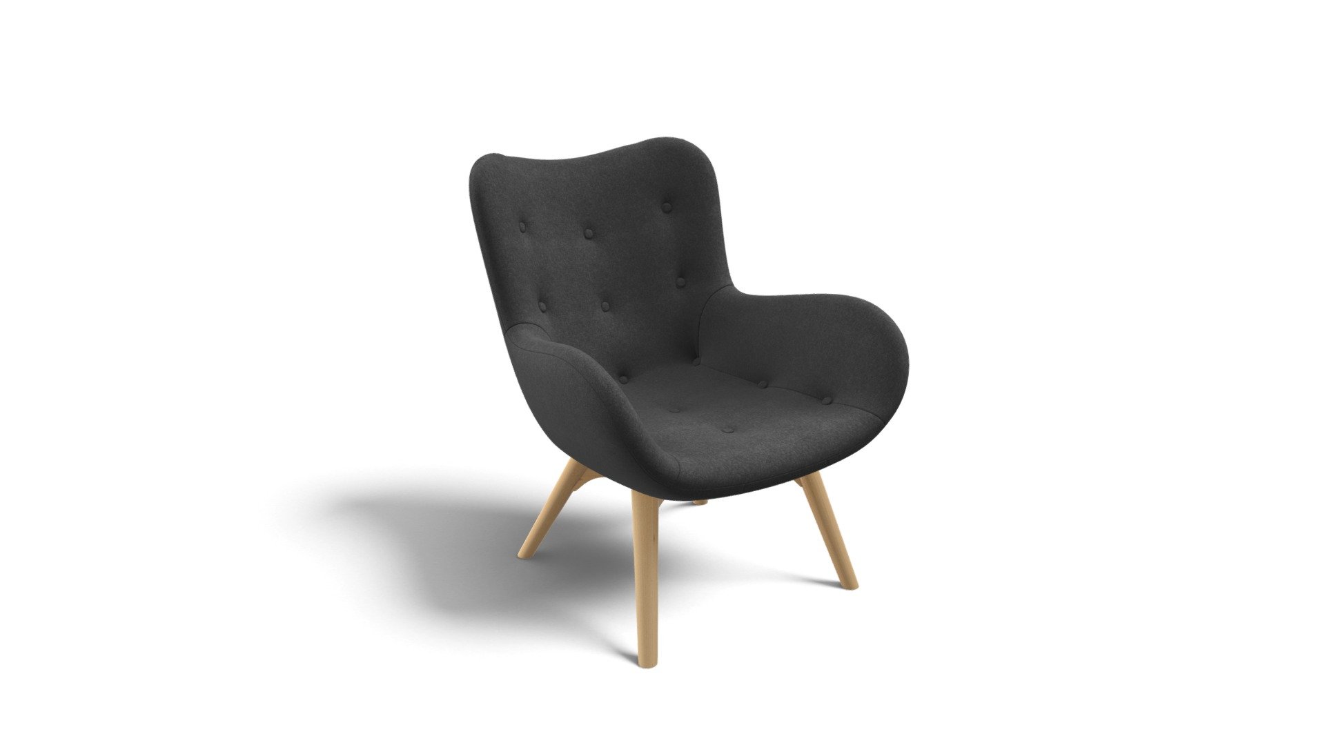 Doris Armchair, Shetland Slate