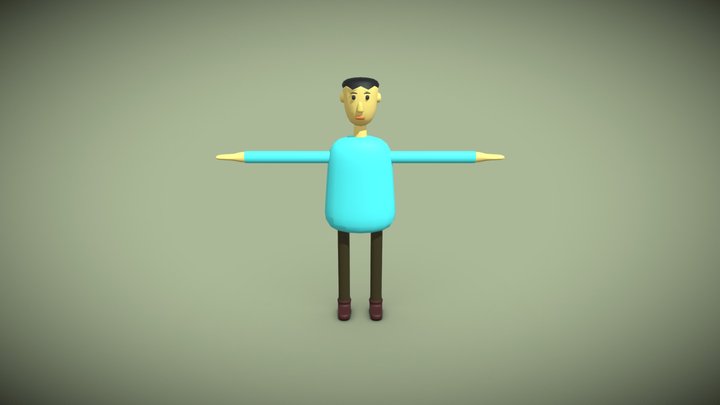 basic model character 3D Model