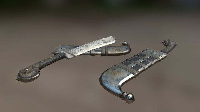 Pichangatti Knife_WIP 3D Model