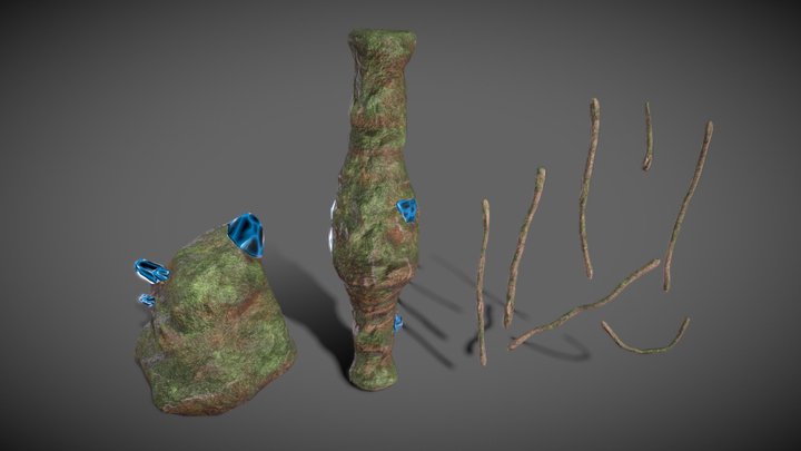 Projet Aaron - Rock and Roots – Kostenloses 3D-Modell STL