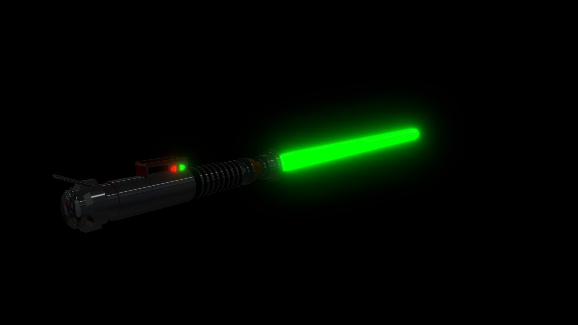 Luke Skywalker Ep. VI Lightsaber - Download Free 3D model by tbprod ...